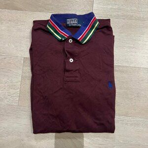 Vintage 90s Polo Ralph Lauren Maroon Polo Shirt